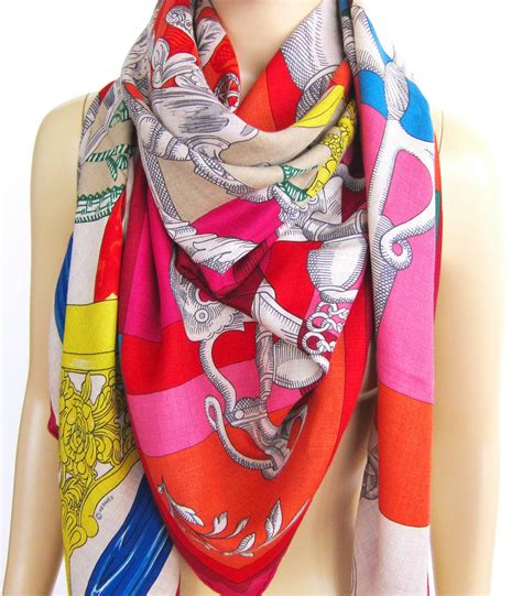 hermes scarf ring|hermes cashmere and silk scarf.